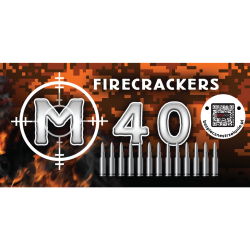 Karabinek Piromax  Firecrackers M40 PXG205 - 10 strzałów, kaliber 6mm